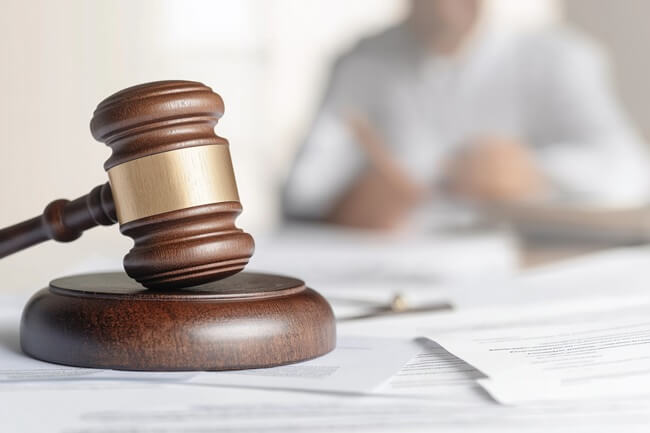 Gavel in Court